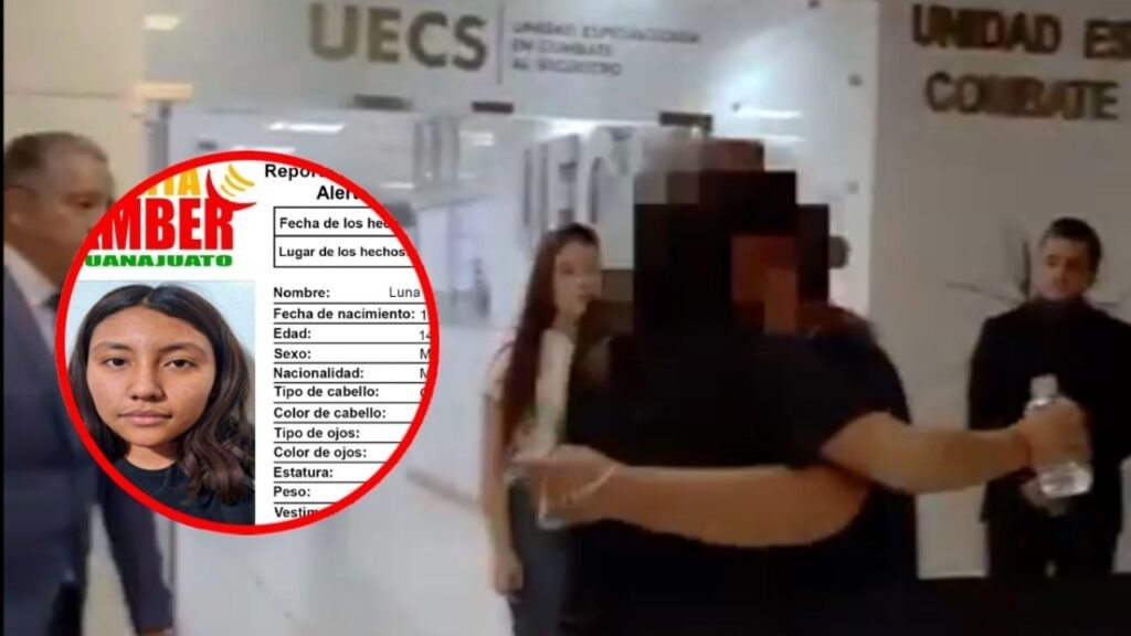 Rescatan a Luna Carolina, Adolescente Robada en Irapuato; Secuestradores Pedíano 300 mil pesos porella