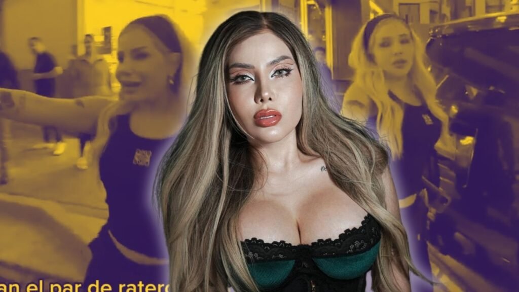 La influencer mexicana sol león Casi se Agarra A Golpes Con la Novia de Su Exesposo en Plena Calle | VIDEO