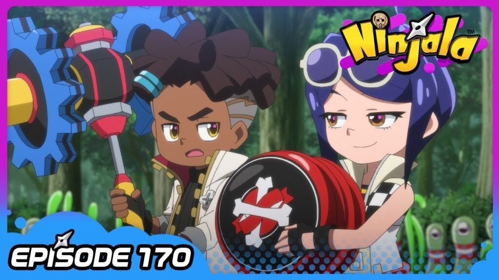 Ninjala Estrena El Episodio 170 de su anime oficial