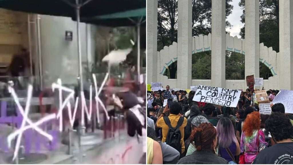 Fotos | Protesta Contra Gentrificación en Cdmx Hoy: Realizan Disturbios e Increpan A Turistas