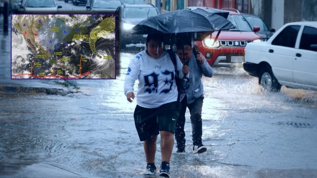 Alertan por lluvias intensas en este estado deltas 19 al jueves 21 de agosto