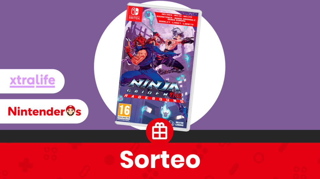 ¡Sorteamos una copia física de ninja gaiden: ¡cambia para nintendo de furia!