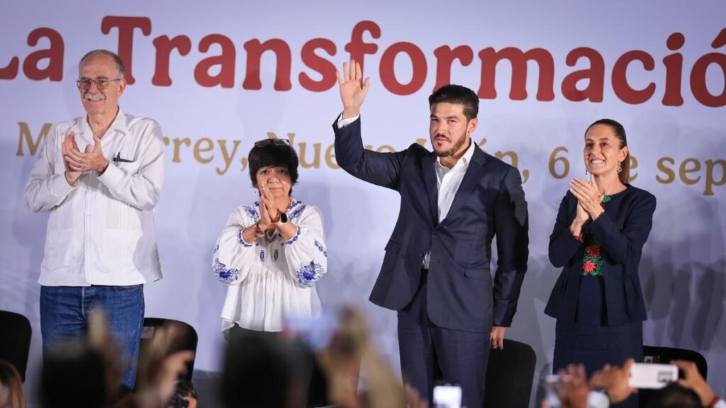 LA Presidenta Claudia Sheinbaum Rindió Su Primer Informe Sobre Nuevo León