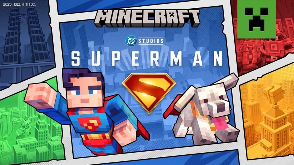 Minecraft Recibe un Nuevo DLC de Superman