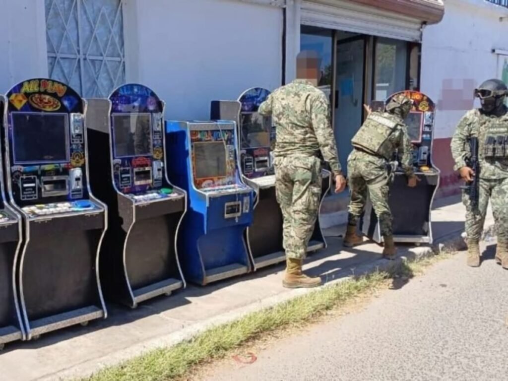 Semar aseguura 33 mácinas tragamonedas