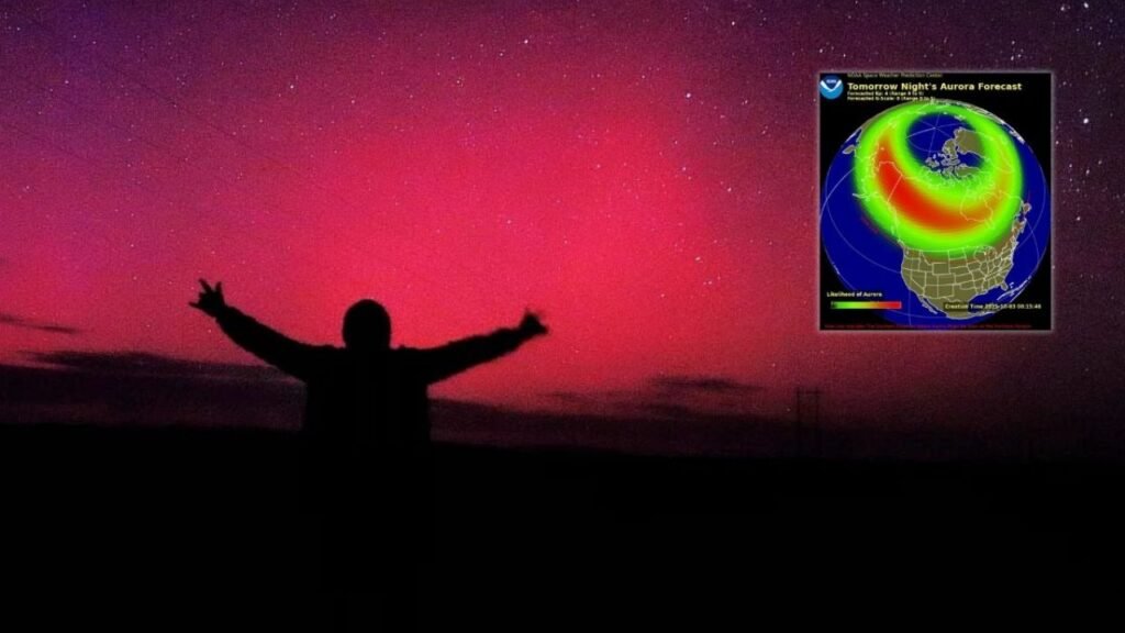 Tormenta Solar ¿A Qué Hora y Dónde se Verán las auroras boreales este 3 de octubre?