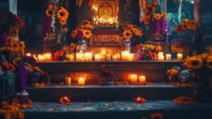 ¿Cuánros niveles debe de tener el altar del día de muertos y qué significan cada uno?
