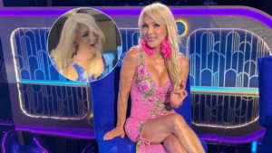 Olivia Collins sufre accidente en la pasarela de Mitzy, así fue el incómodo momento | Video