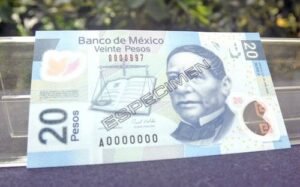 El Banco de México sacará de circulación billete de $20