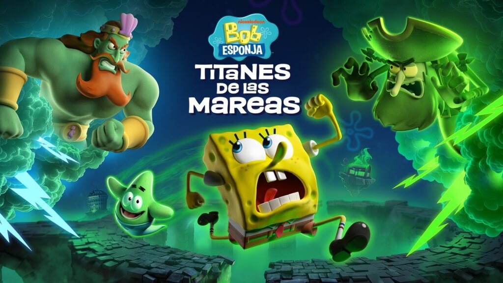 Bob Esponja: Titanes de las mareas confirma tamaño de la descarga, tarjeta clave del juego, idiomas y más