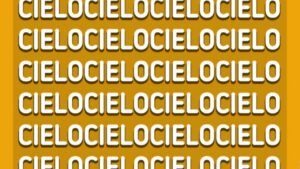 Acertijo visual: sólo una persona con vista de halcón encuentra la palabra Hielo en sólo 5 segundos