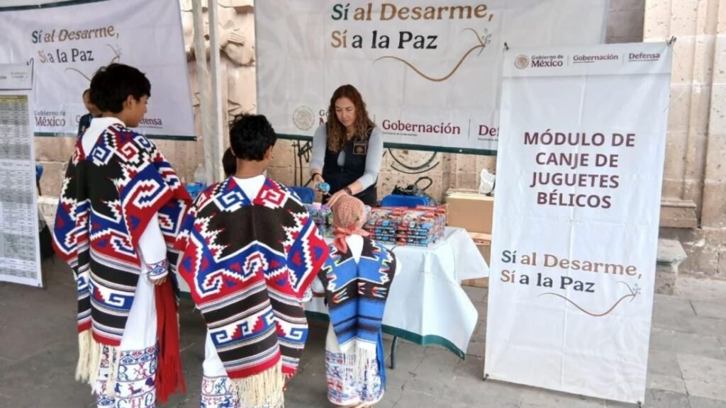 Recaudan 22 armas de fuego y 32 granadas en jornadas de “Sí al Desarme, Sí a la Paz” en Morelia y Zamora