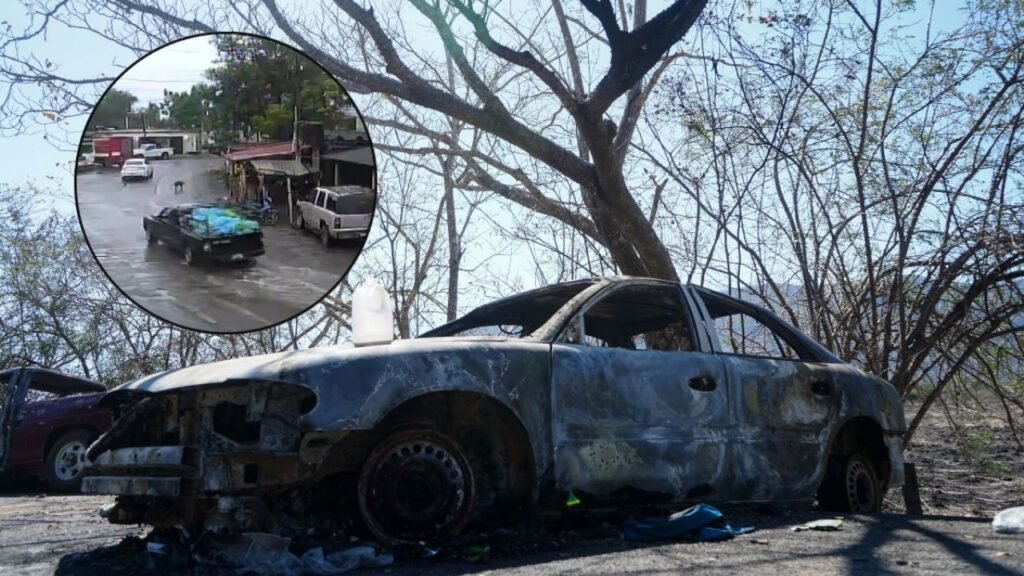 Camioneta que explotó en Coahuayana iba custodiada por otro vehículo