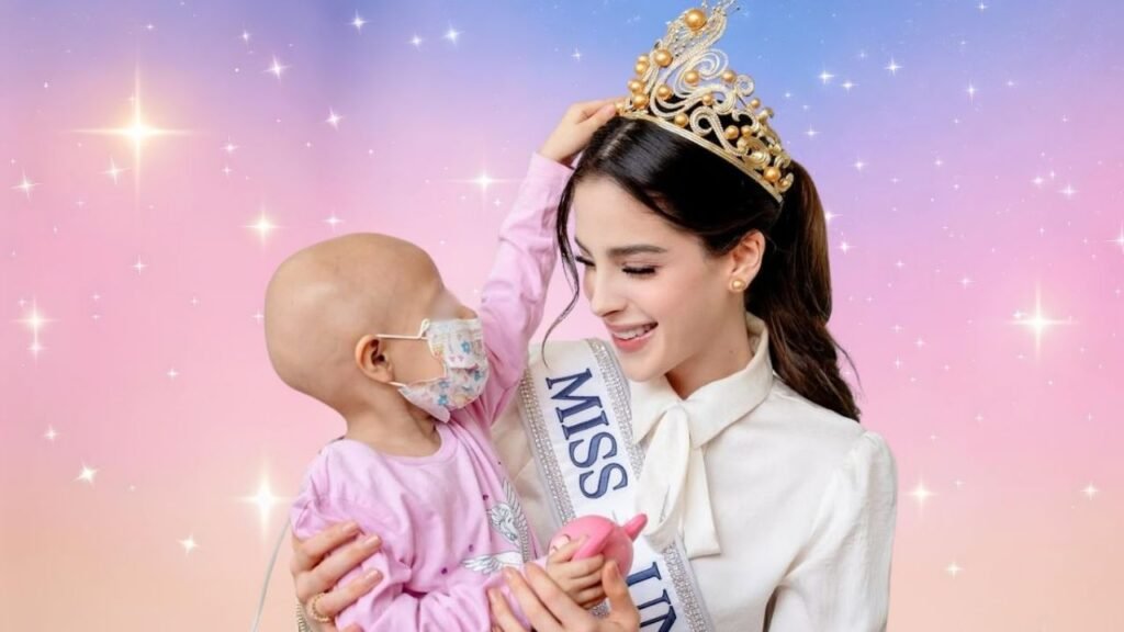 Fátima Bosch dona juguetes a niños con cáncer y VIH en vísperas de Navidad | FOTOS