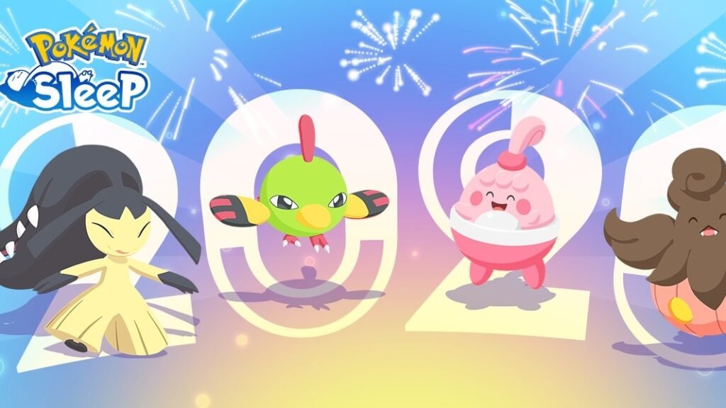Pokémon Sleep detalla su evento de Año Nuevo 2026 y los lotes de Fiestas 2025
