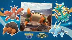 Pokémon GO detalla su nuevo evento Pinzas SA con Klawf como protagonista