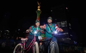 ¡No te lo puedes perder! Este sábado es el último Paseo Nocturno del año “Muévete en Bici”; tendrá temática decembrina | El Universal