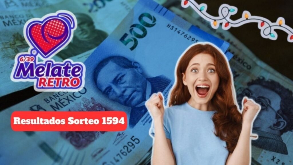 Resultados Melate Retro: números ganadores del sorteo de la Lotería Nacional 1594 este 27 de diciembre 2025