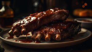 Receta de costillas de cerdo al horno para Año Nuevo, glaseado y brillo perfecto en la mesa