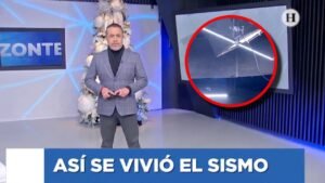 Así se vivió el terremoto de hoy viernes 2 de enero en las instalaciones de El Heraldo de México | Vídeo en VIVO