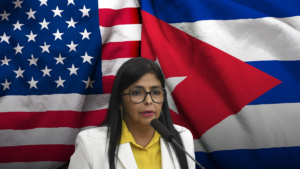 Se le acaba el petróleo a Cuba: Delcy Rodríguez se compromete con EU a no mandar más barriles
