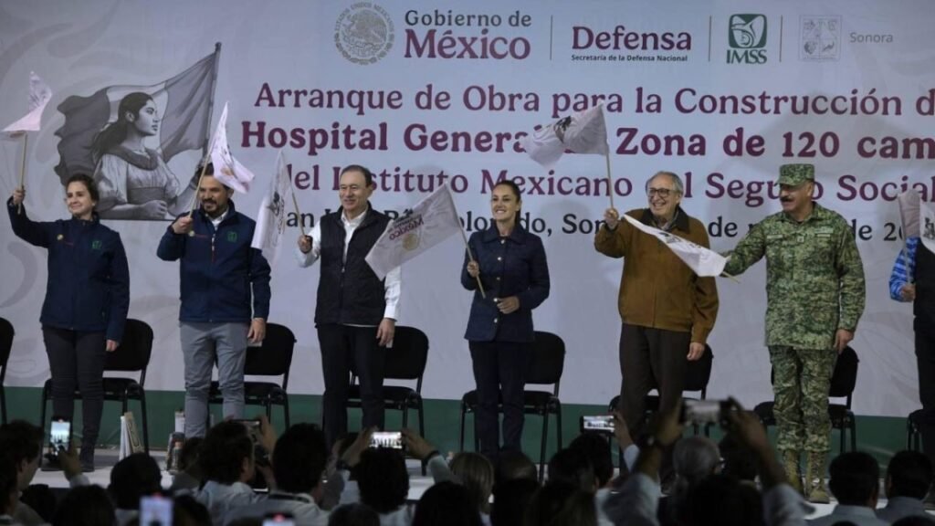 Alfonso Durazo reporta 35% de avance en construcción del Hospital del IMSS en San Luis Río Colorado