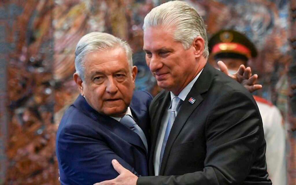 Díaz-Canel agradece a López Obrador su apoyo a Cuba