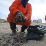 Recolectan más de 825 toneladas de hidrocarburos por derrame en costas del Golfo de México