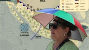 Temperaturas de 40 a 45 °C en Sinaloa, Michoacán y Guerrero del sábado al martes: LISTA de zonas con calor extremo