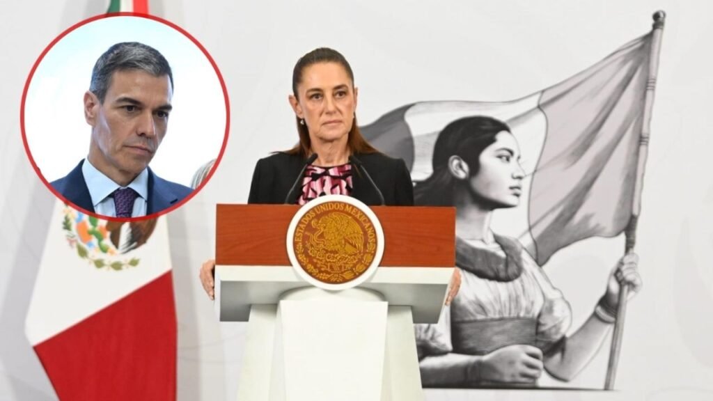 Sheinbaum se reunirá con Pedro Sánchez el 18 de abril en Barcelona