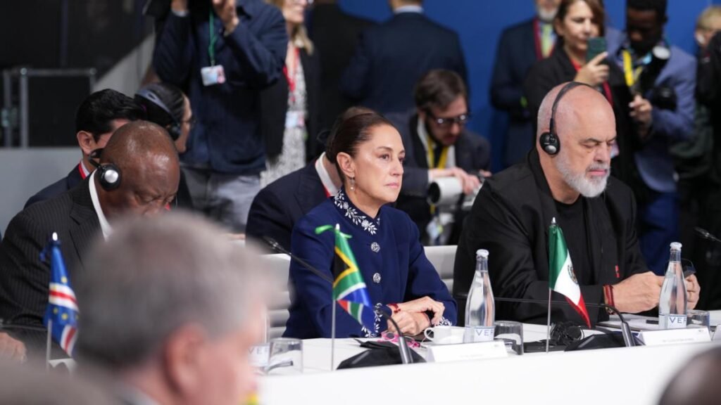 Sheinbaum propone programa global de reforestación y declaración contra intervención militar en Cuba