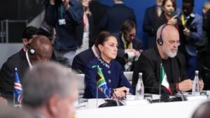 Sheinbaum propone programa global de reforestación y declaración contra intervención militar en Cuba