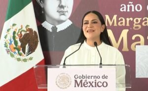 Ariadna Montiel evita hablar de ocupar dirigencia nacional de Morena; “no vamos a dar ninguna declaración”, responde | El Universal