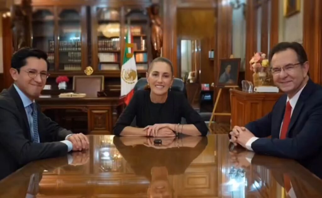 Sheinbaum se reúne con Esteban Moctezuma tras relevo en embajada de UE; afirma que seguirá en su gobierno | El Universal