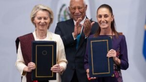 México y la UE firman acuerdo comercial