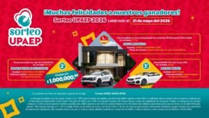 Sorteo UPAEP 2026