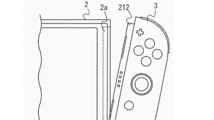 Esta patente podría estar mostrándonos un nuevo modelo de Nintendo Switch 2