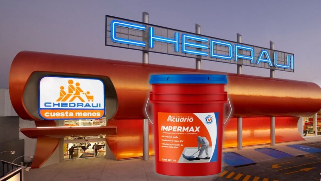 Chedraui rebaja impermeabilizante Acuario de 19 litros con descuento: con máxima protección de agentes naturales y resistente a rayos UV