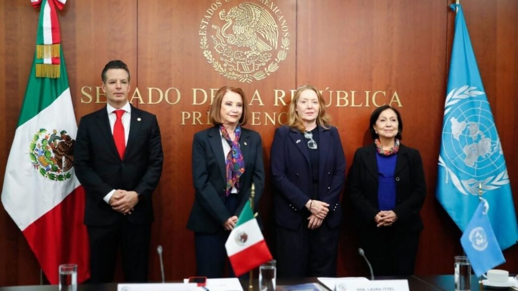 Presidenta del Senado respalda la autodeterminación de los pueblos
