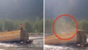Hombre sufre accidente letal tras ser golpeado por un cable mientras remolcaba un camión cisterna | IMAGENES FUERTES