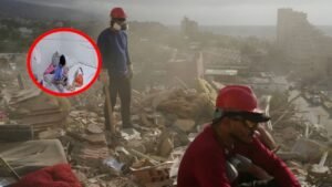 Un niño protegió con su cuerpo a su hermana menor durante el doble terremoto en Venezuela | VIDEO